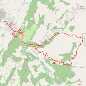 Tour de la Cua, Grandvillard, Fr, CH GPS track, route, trail