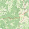 Sentier Vosges-Pyrénées - De Noidant-le-Rocheux à Auberive GPS track, route, trail