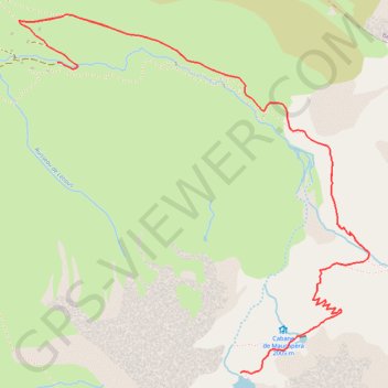 Lac de Maucapéra - Luz-Saint-Sauveur GPS track, route, trail