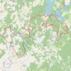 St Pardoux 32 kms GPS track, route, trail