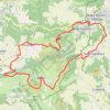 Marche de la monne GPS track, route, trail