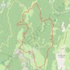 Les Drayes Blanches - Lente GPS track, route, trail