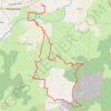 De Chomérac à Saint-Bauzille GPS track, route, trail