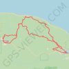 Murdochville - Gaspé GPS track, route, trail