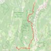 Traversee Hauts Plateaux du Vercors GPS track, route, trail