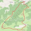 Picou GPS track, route, trail