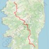 GR 20 GPS track, route, trail