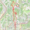 Mont Chauve mont Cima retour par plan d'Arriou GPS track, route, trail