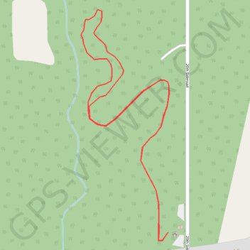 Kamview Nordic Ski Centre GPS track, route, trail