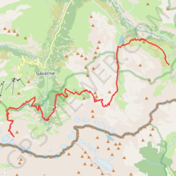 Saraddets-Le Maillet GPS track, route, trail