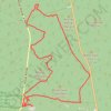 Fontainebleau Belle Croix GPS track, route, trail