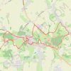 Trace Cassel Récollets Oxelaere 128 GPS track, route, trail