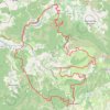 Sahune, Sainte-Jalle, Curnier (Drôme) GPS track, route, trail