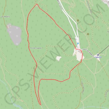 Sancy - Le Capucin - Secteur Le Mont-Dore GPS track, route, trail