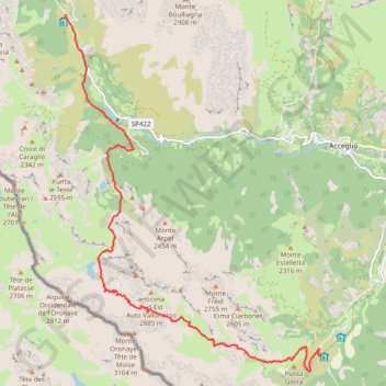 Chiappera - Viviere GPS track, route, trail