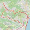 Roquefort-les-Pins - Villeneuve - Biot GPS track, route, trail