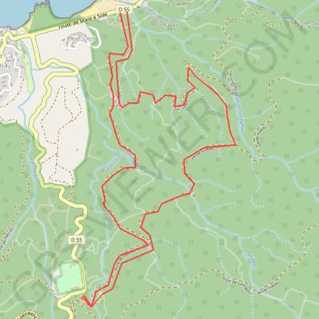 Rando coti GPS track, route, trail
