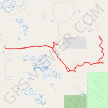 Charles H. Bronson State Forest GPS track, route, trail