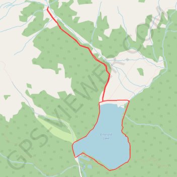 Emerald Lake - Emerald Basin GPS track, route, trail