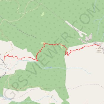 Mourre Froid GPS track, route, trail
