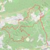 Les drailles de Gaspard - Carnoules GPS track, route, trail