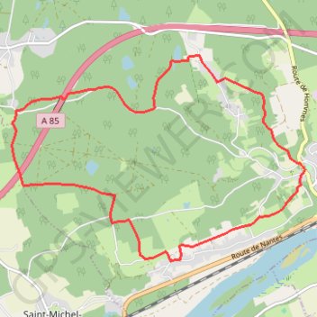 Rando Gadoue Circuit pédestre GPS track, route, trail