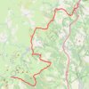 Tour de l'Aubrac et Margeride - De Aumont-Aubrac au Refuge des Rajas GPS track, route, trail