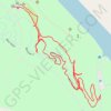 Riverside Park paths and Monster-T mountain bike trail GPS track, route, trail