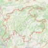 Tour Drome des Collines-MNT GPS track, route, trail