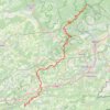 GR59 Du Ballon d'Alsace (Vosges) à Silley-Bléfond (Doubs) GPS track, route, trail