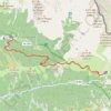 Le Boréon-La madone de fenestre GPS track, route, trail