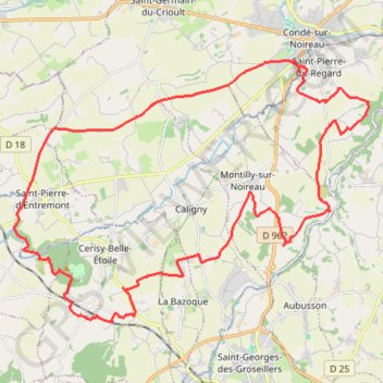 Mont-Cerisy GPS track, route, trail