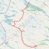 Padjelanta GPS track, route, trail
