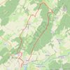 Bois d'Avrigney GPS track, route, trail