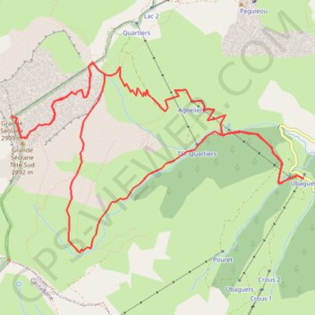 La Grande Séolane GPS track, route, trail