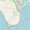 Part 1: Augusta to Cape 7.1 m GPS track, route, trail