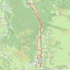 Parcours VTT XC n°1 GPS track, route, trail