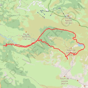 Saint-Orens et Isaby GPS track, route, trail