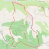 Cordes-sur-Ciel sentier du Causse GPS track, route, trail