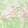 Autour de Villefranche-de-Rouergue GPS track, route, trail