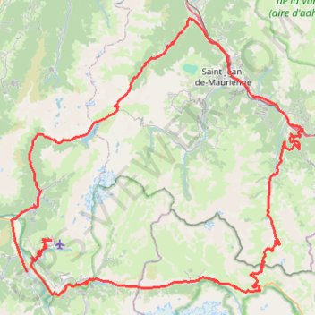 La Marmotte - Galibier - Alpe d'Huez GPS track, route, trail