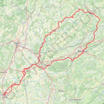 BFC 2020 GPS track, route, trail