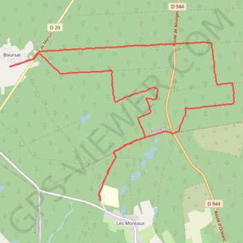 Boucle des Millains GPS track, route, trail