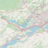 East Hawkesbury - Montréal GPS track, route, trail