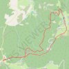 Chaubouret-Perdrix-Jasserie-raquettes GPS track, route, trail