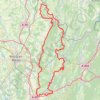 Tour du Revermont (Ain, Jura) GPS track, route, trail