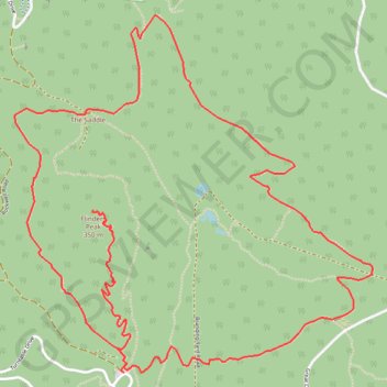 You Yangs Circuit - Flinders Peak GPS track, route, trail