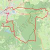 Autun - Les Feuillies - Montagne-Saint-Sébastien - La Croix de la Libération GPS track, route, trail