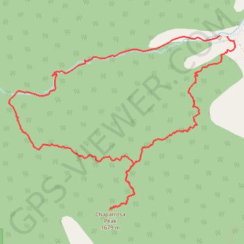 Chaparrosa Peak Loop GPS track, route, trail