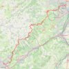 Lyon Saintelyon Course à pied 156,07 km - 9 nov. GPS track, route, trail